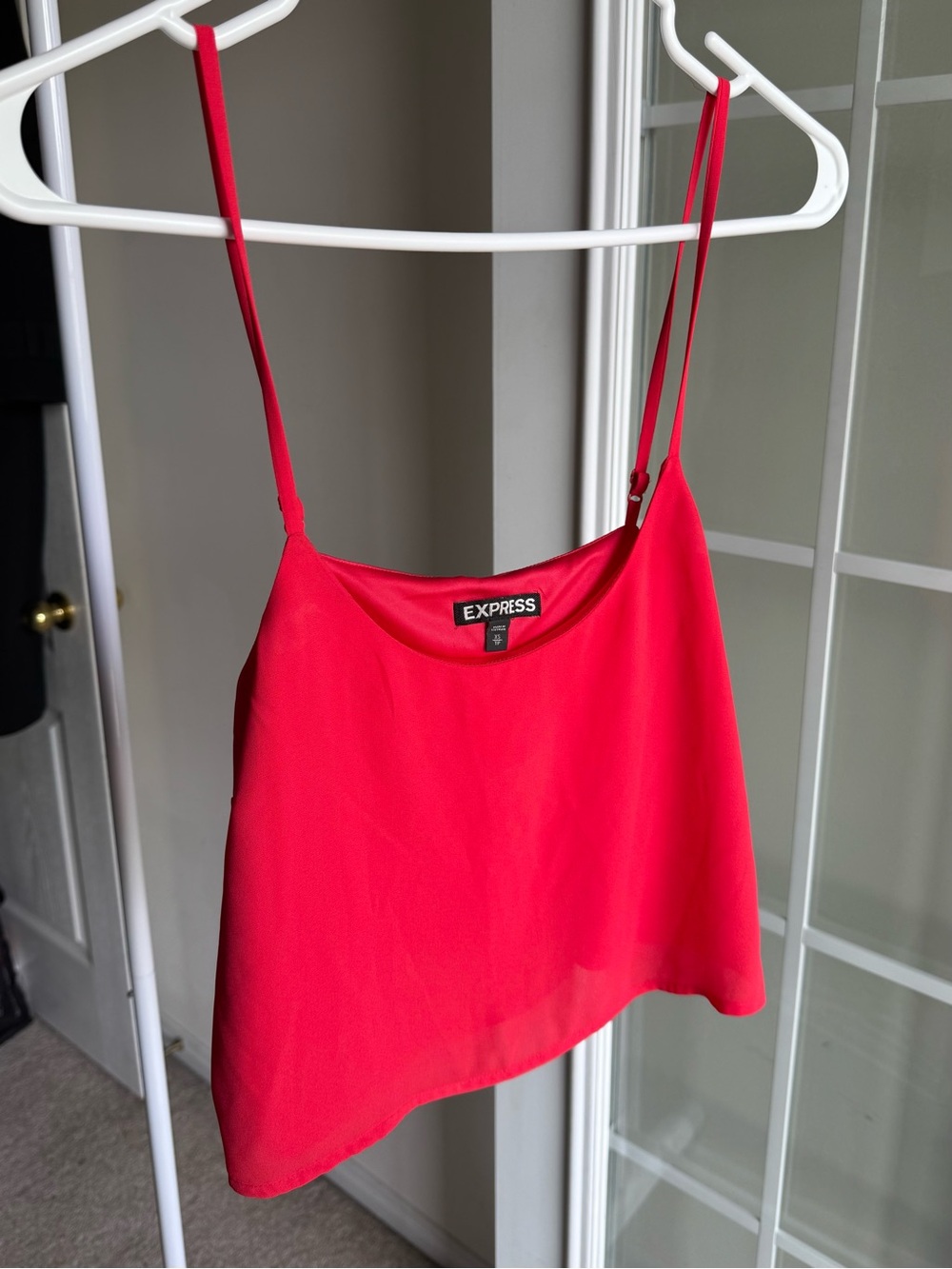Express Spaghetti Strap Cami Red / bright pink, XS